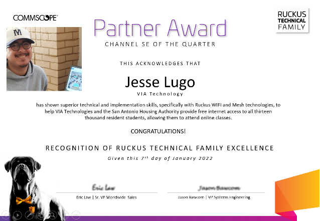 Jesse Lugo, VIA Technology
