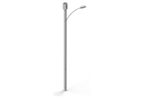 760242261 | 12" Straight Integrated Pole 5G