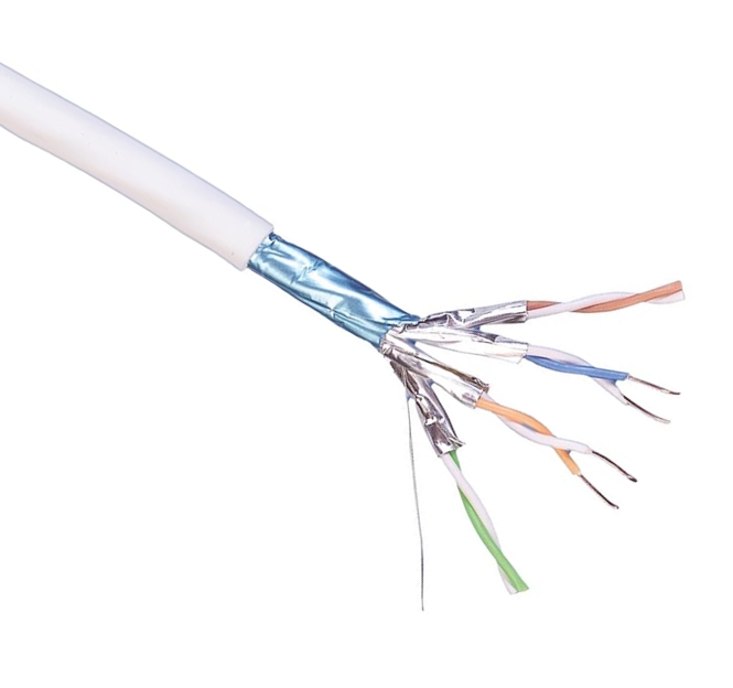 Audiophonics - SOMMERCABLE MERCATOR CAT7 Ethernet cable OFC 4x2x0,25mm² Ø  7mm