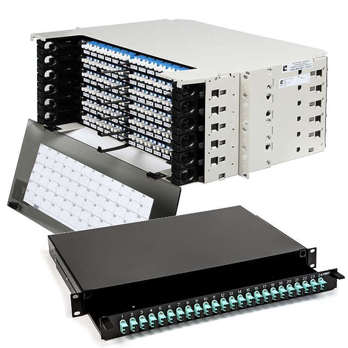 Pre-terminated CAT 6 Cassette Patch Panel