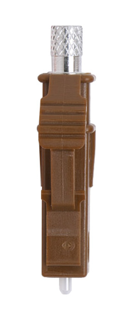 Keyed_LC_Connector_brown