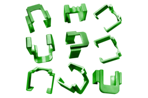 2843022-9 | MP-ColorClip-Green-50