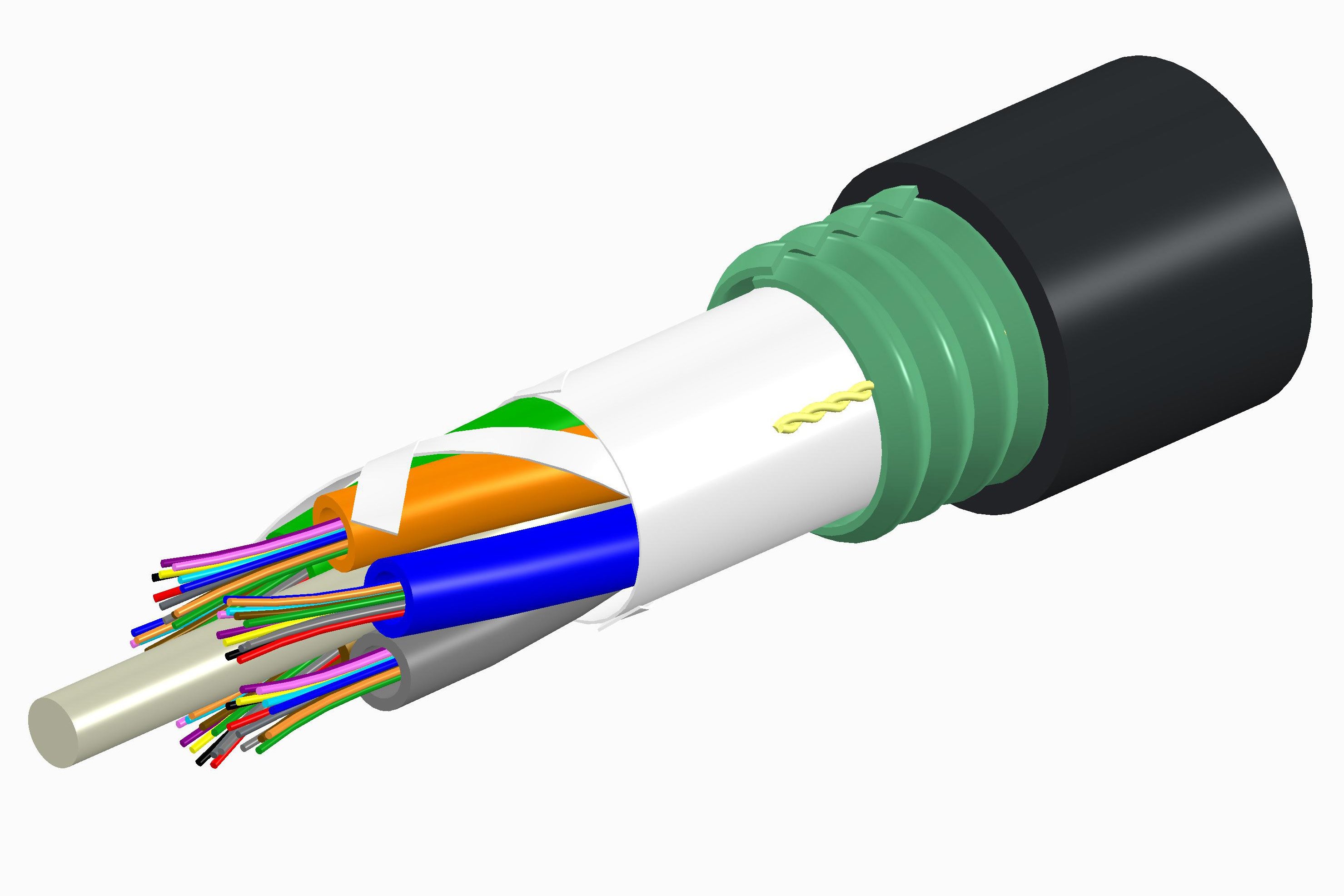 highly flexible RamCAT network cable on drum for use on the road - excess  length