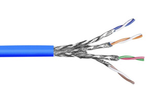 CABLE S/FTP CAT 7 AMP / COMMSCOPE LSFRZH XG 23 AWG SÓLIDO