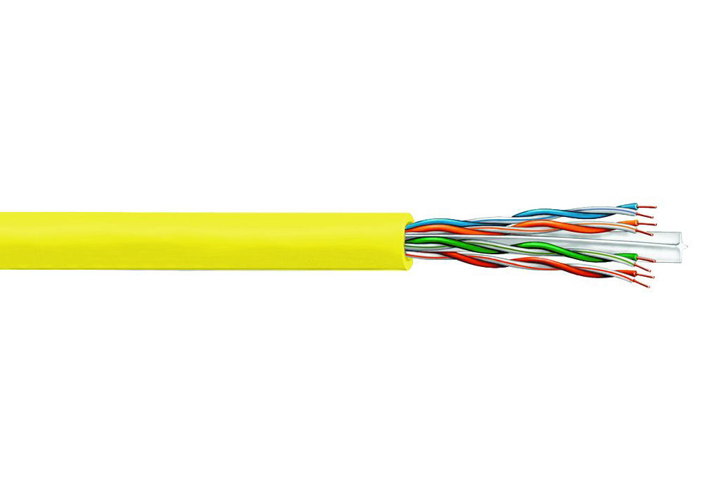 UN874029514/10 | CS37P YEL C6 4/23 U/UTP CPK 1KFT | CommScope