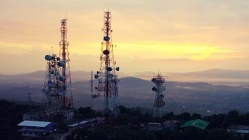 Microwave antenna landscape - social