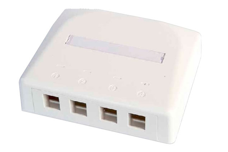 Surface Mount Module, 4-port, unloaded, White