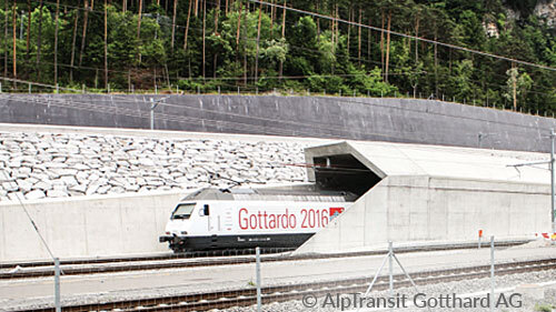 The Gotthard Base tunnel