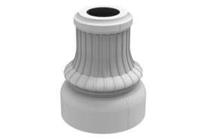 860649813-WA | DECORATIVE BASE FOR ANDREW 10.75" DIAMETER POLE